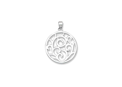 Rhodium Plated | Mens Pendants